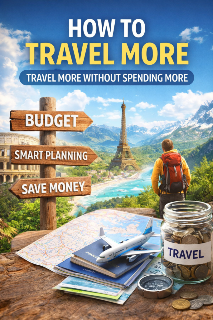 how to travel more on a budget